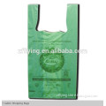 Bio degradable T-shirt plastic shopping bag